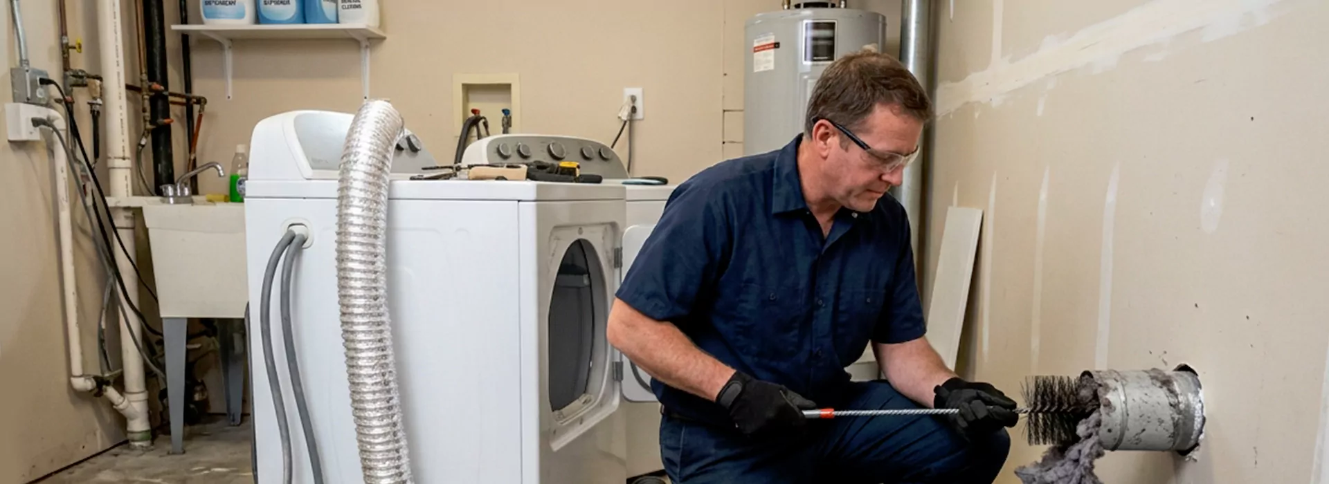 Clogged Dryer Vent Repair in Westminster, Maryland