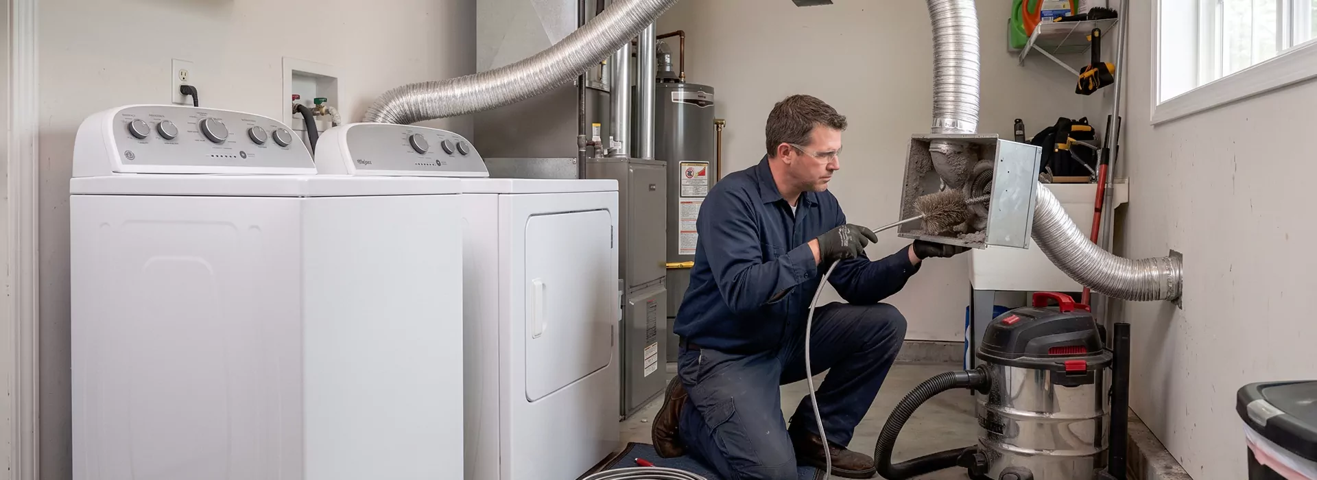 Dryer Vent Booster Fan Cleaning Westminster, MD