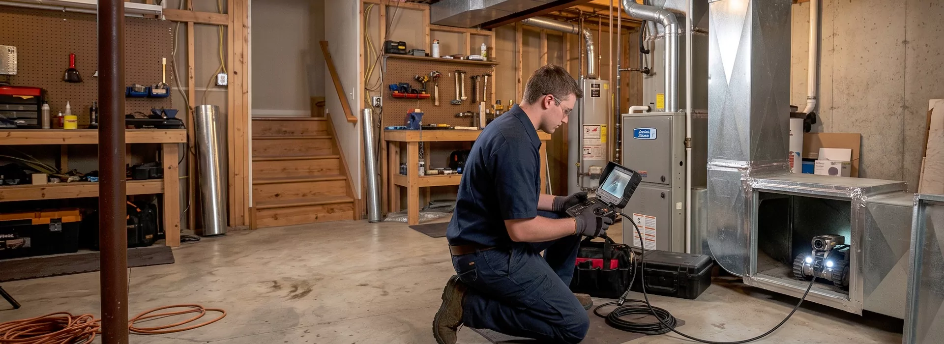 Robotic Duct Inspection Westminster, Maryland