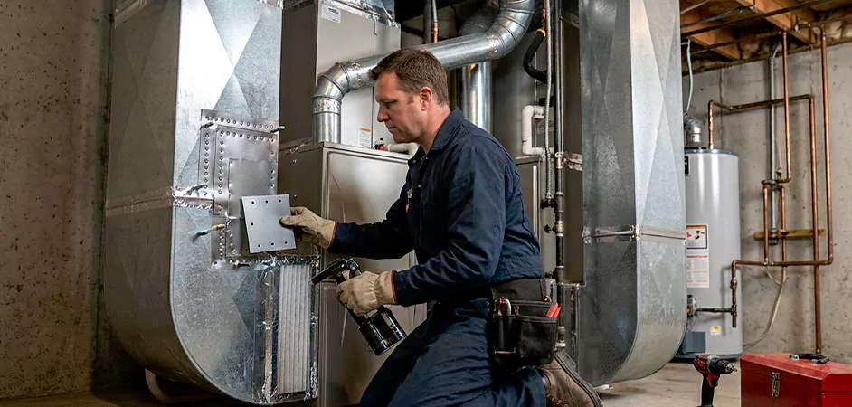 Supply and Return Plenum Repair in Westminster