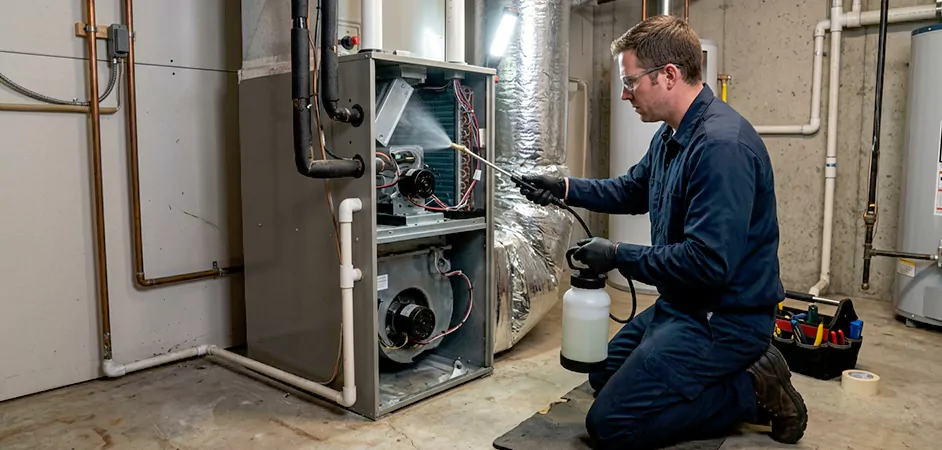 Air Handler Antimicrobial Treatment in Westminster