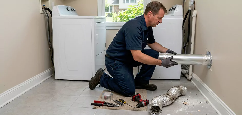 Dryer Vent Replacement in Westminster