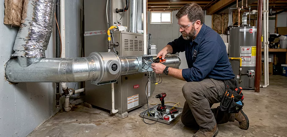 Booster Fan Installation in Westminster