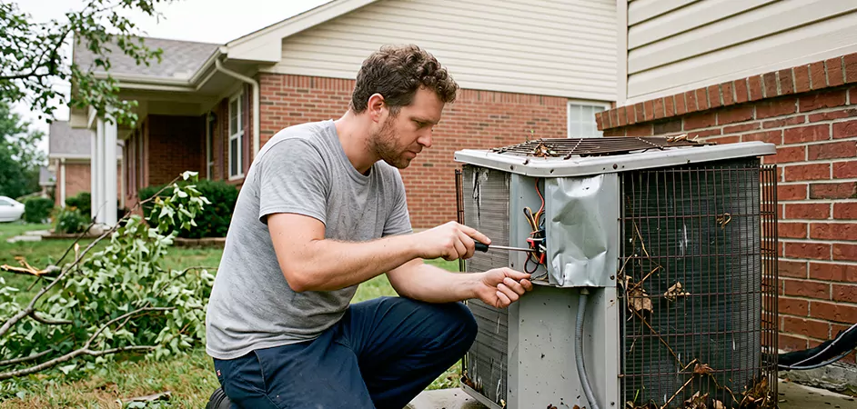 Storm Damage HVAC Restoration in Westminster