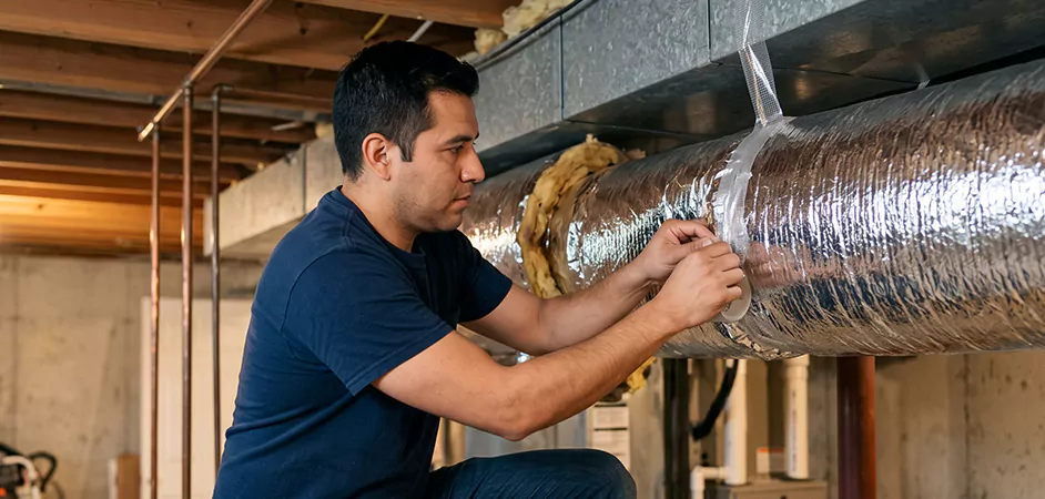 Duct Insulation Upgrade in Westminster