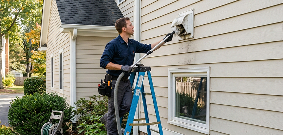 Exterior Vent Cap Cleaning in Westminster